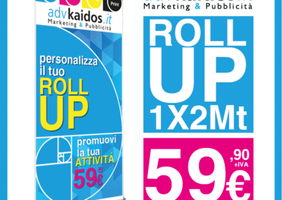 PROMO ROLL UP a 59,90€